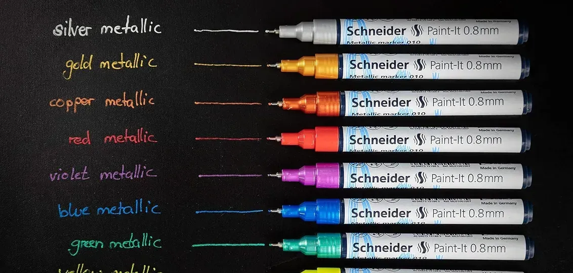 Novinka v ponuke: akrylové popisovače Schneider Paint-It 310